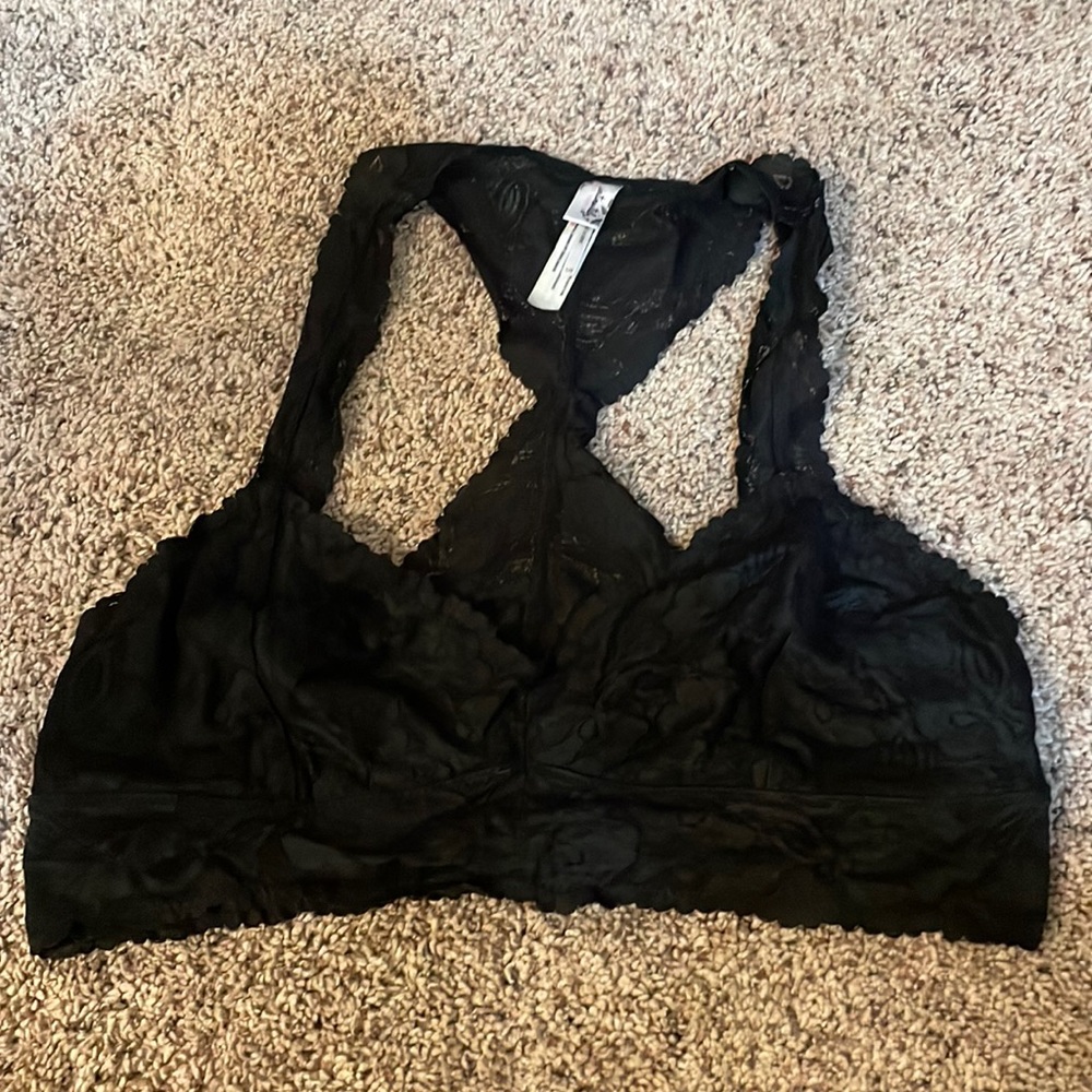 Barely worn, Free People Lace Bralette